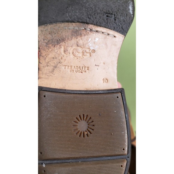 UGG JOVIN MEN DREES SHOES SUEDE CHESTNUT US 10 /UK 9 /EU 43